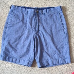 J.Crew Gramercy Bermuda Blue Shorts Size 32W